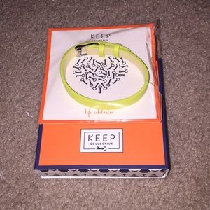 KEEP collective leather band.